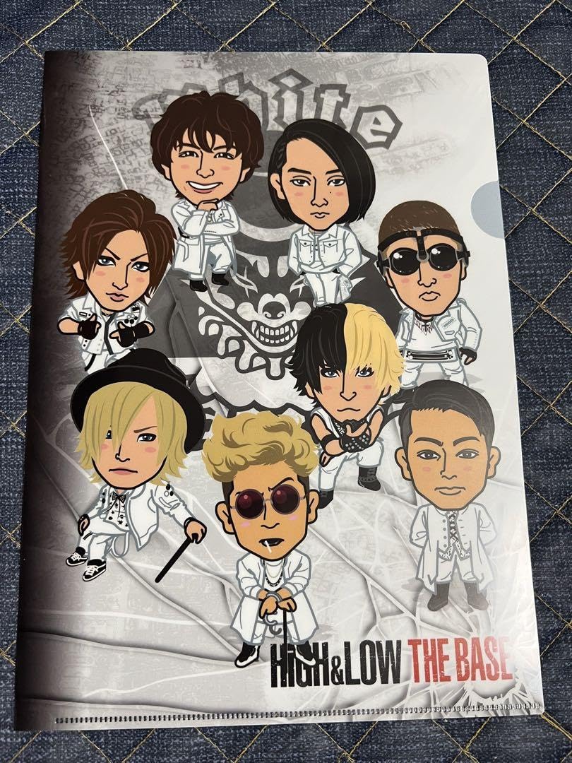 Amazon.co.jp: HiGH&LOW THE BASE ホワイトラスカル クリアファイル 