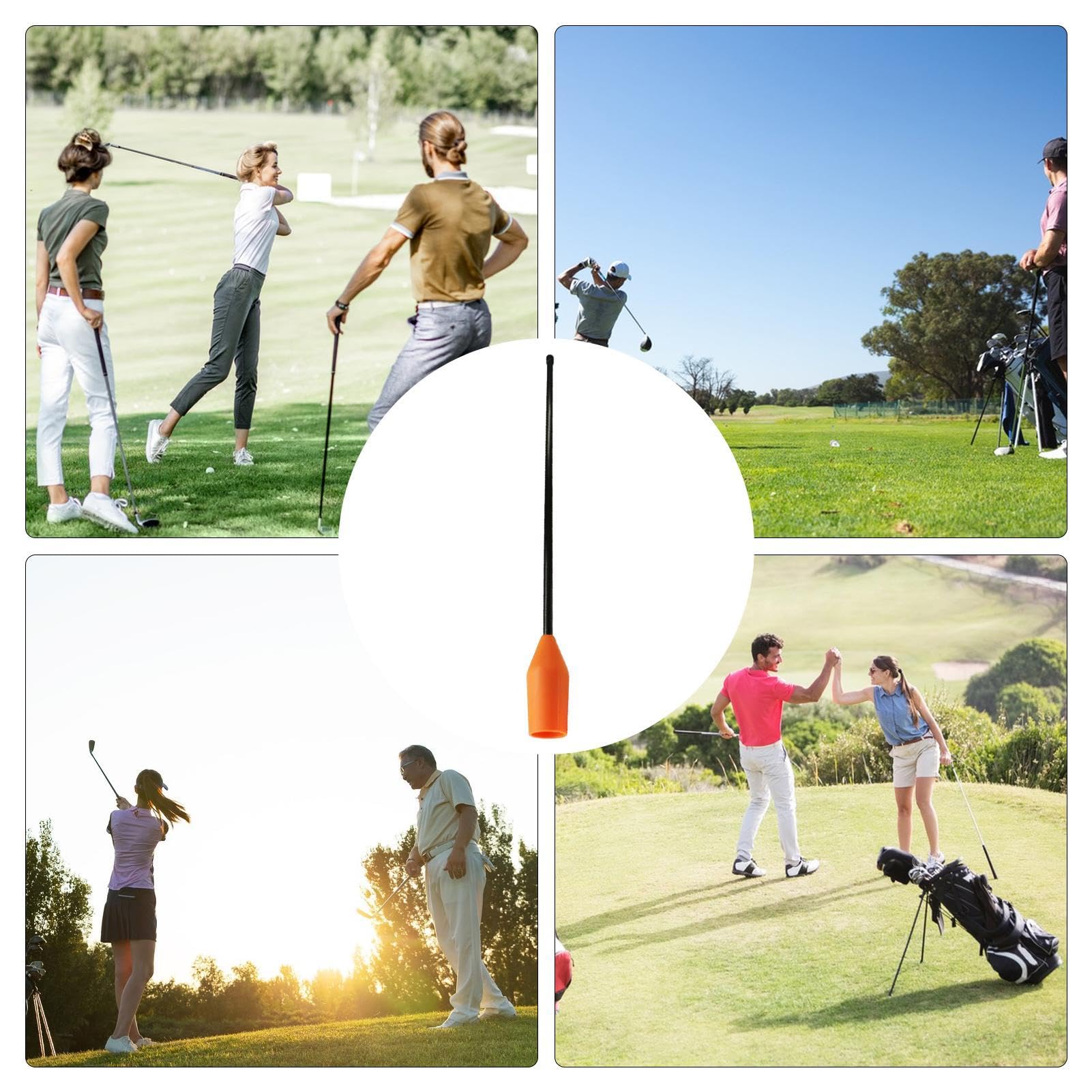 Golfschwung-Trainingshilfe Seiltrainer – Für Haltungskorrektur, Geschwindigkeit & Rhythmus, Armstärke-Training