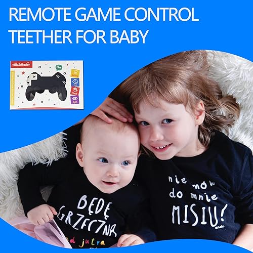 Miniatura 6 de Paquete de 2 juguetes de dentición con control remoto para bebés de 0 a 6 6 a 12 meses mordedor con control de juego para padres jugadores regalos