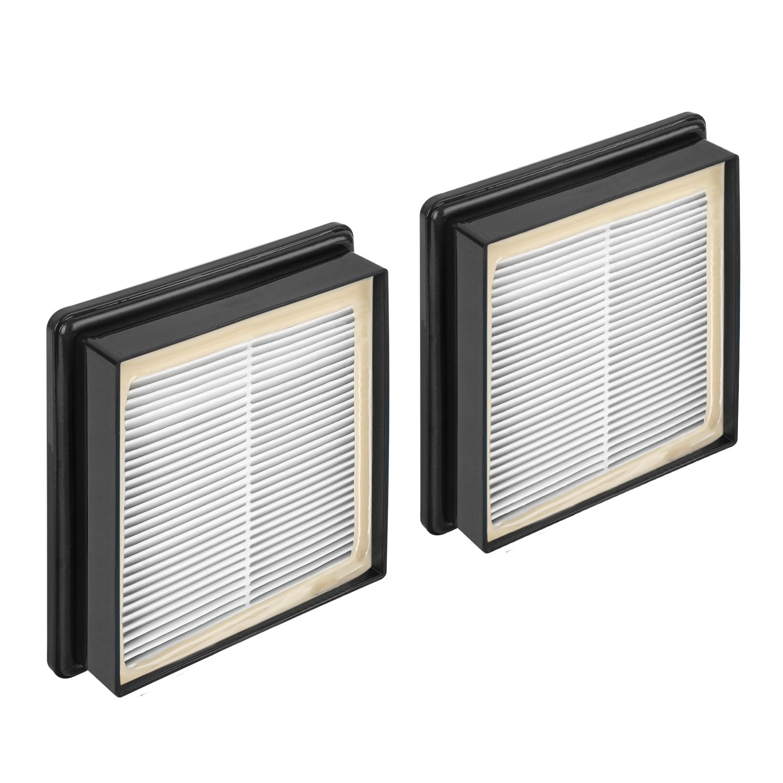 107315 HEPA Vacuum Filter Replacement Proteam Vacuum Parts Number 107303, 107304, HEPA Filter Twin Pack Compatible with Super Coach Pro 10, ProVac FS 6 Backpack Vacuums - 2 Pack