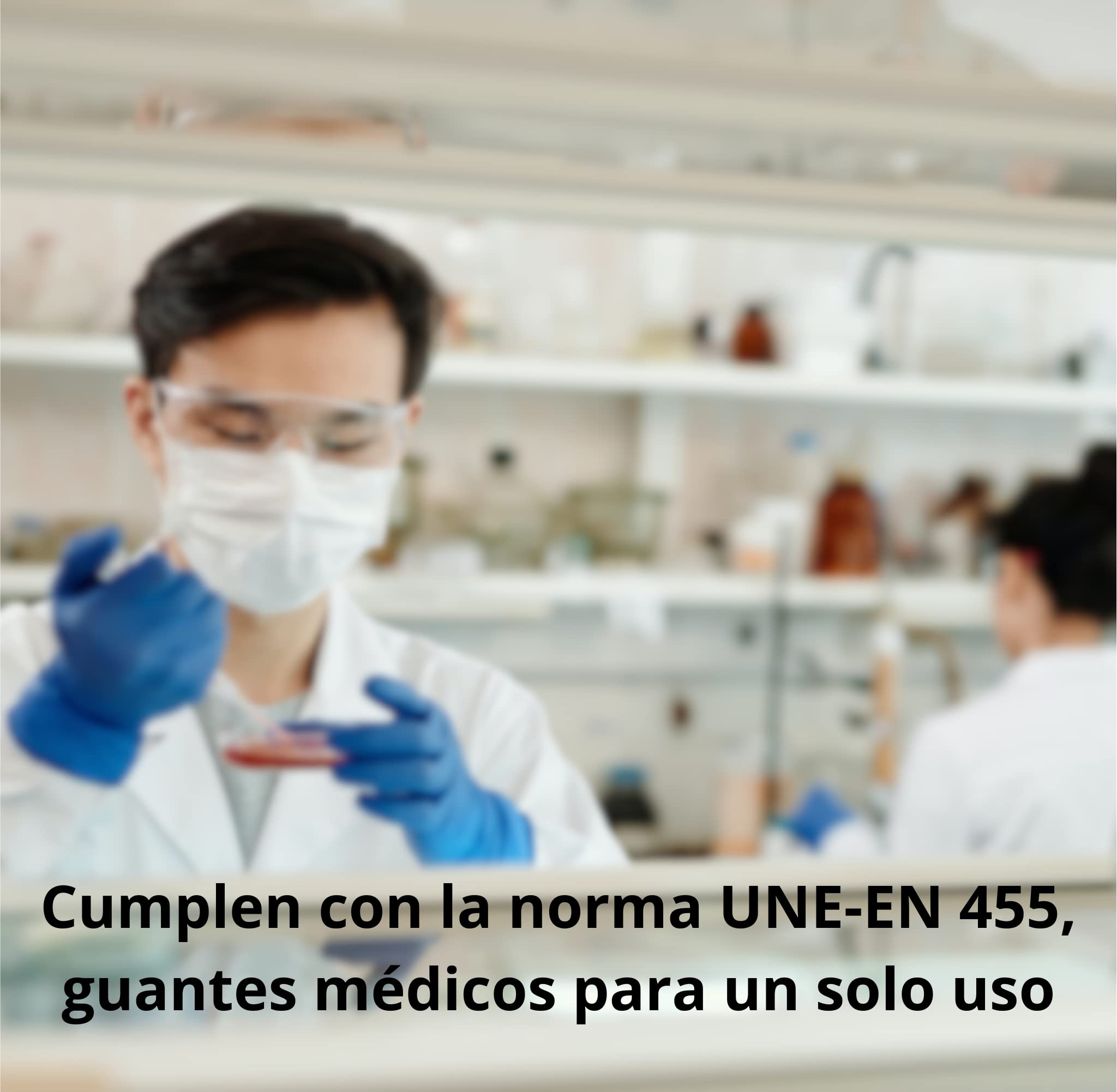 MUNTRADE Guantes Desechables de Nitrilo 600 unidades, (M, Violeta) | Sin Polvo, Sin Látex - Todas las tallas