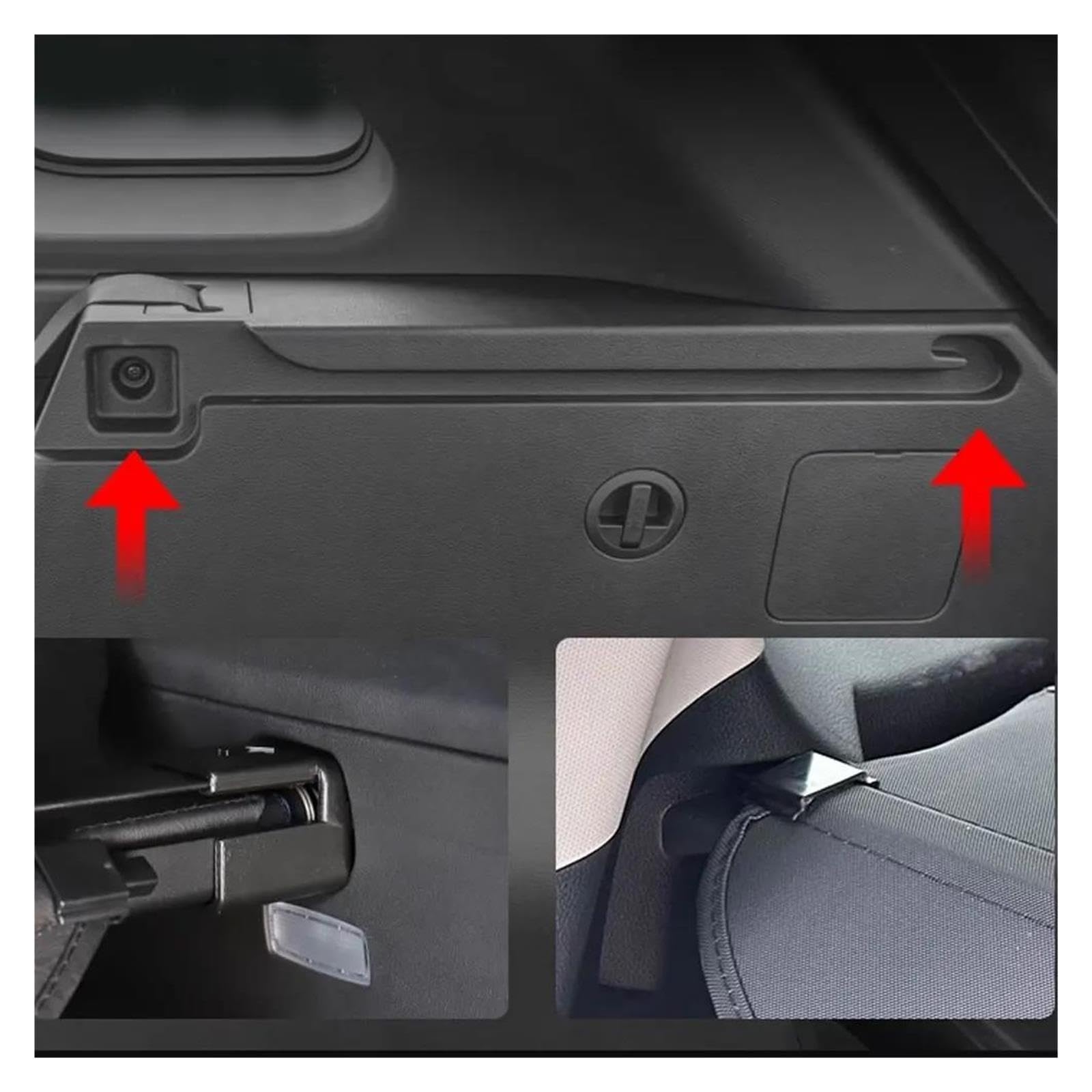 Genérico Cubierta Maletero para Mercedes para Benz ML W164 450 350