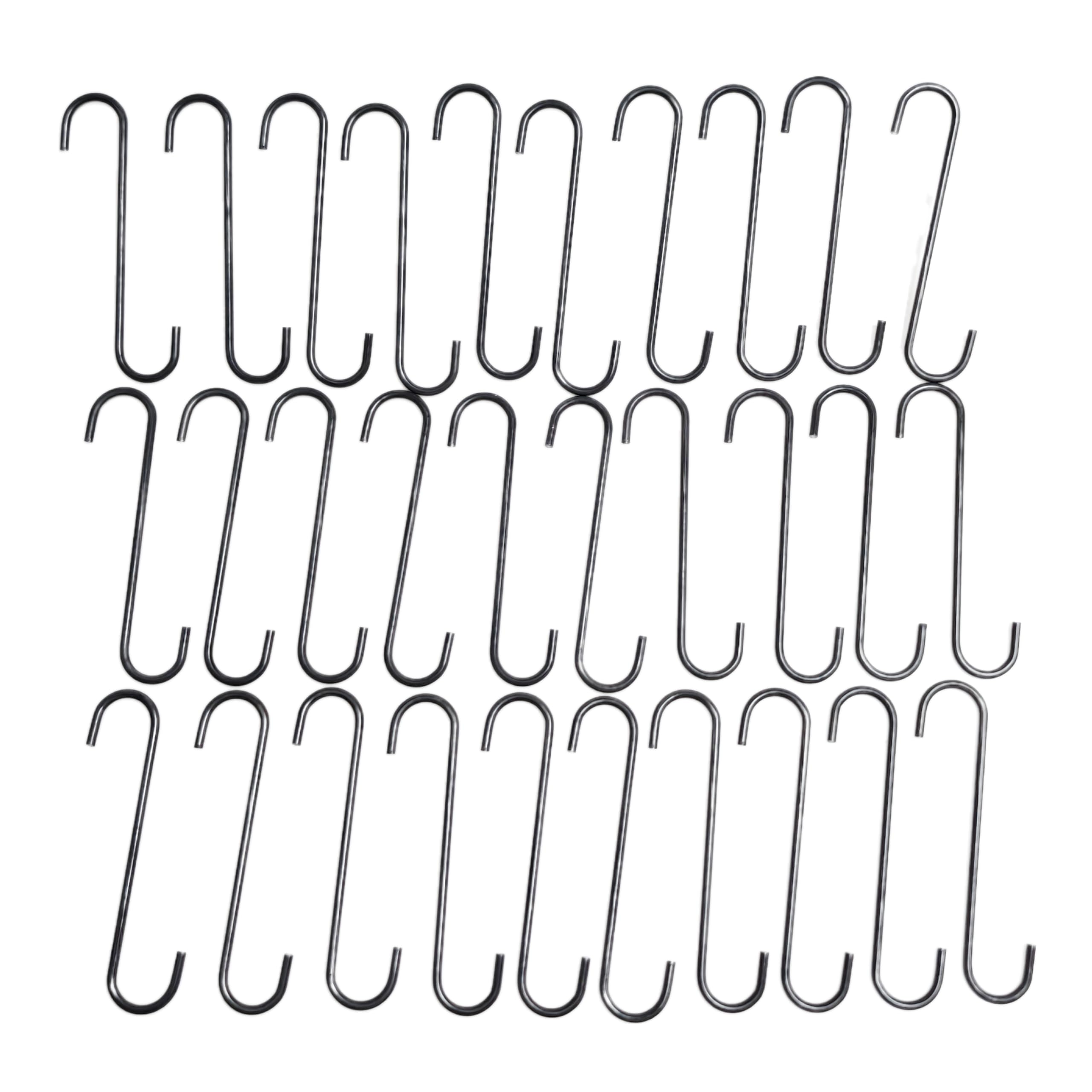 Heavy Duty S Hooks - 30 Pack 6 Inch -3