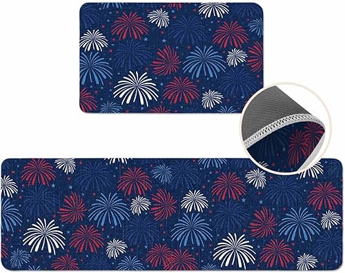 Vista 473 de Tapete de Feliz Navidad, tapete antideslizante para puerta delantera, baño, cocina, dormitorio, patio, entrada, 16 x 24 pulgadas, rojo, negro y verde