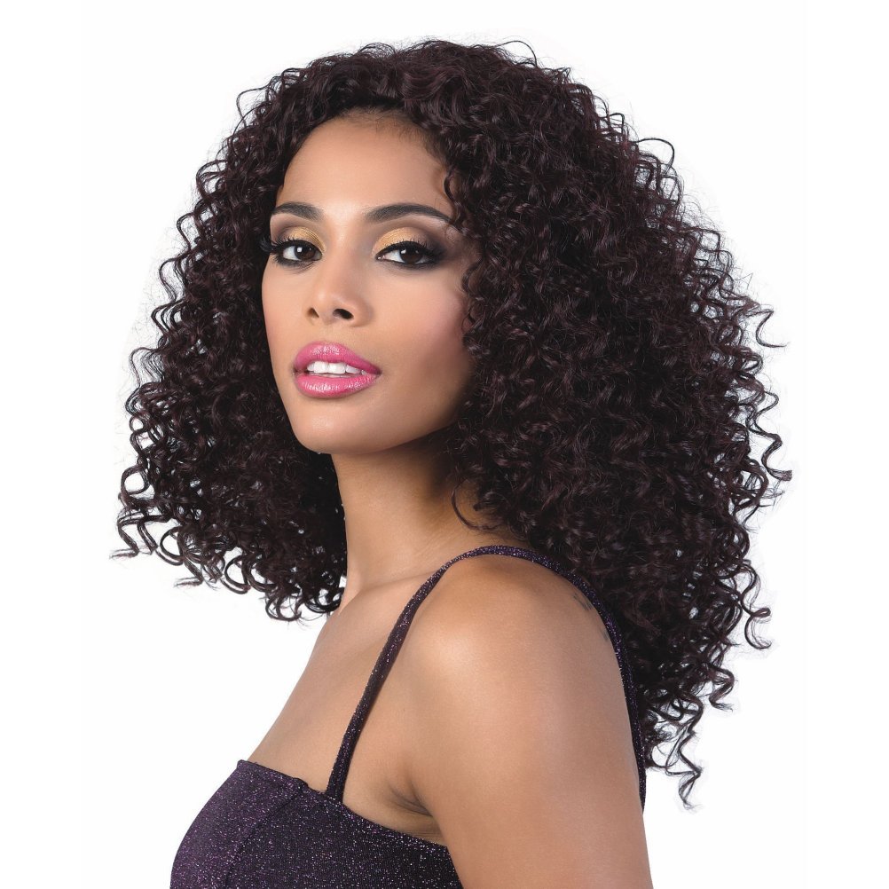 Motown Tress (Qe.abby) - Synthetic Half Wig in DARKEST BROWN