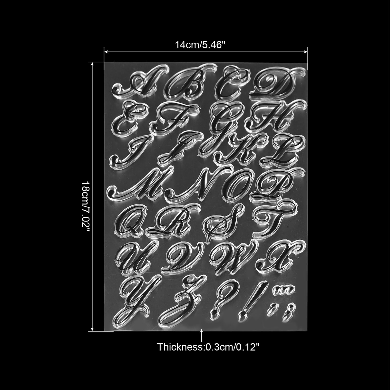 PATIKIL Transparent Silicone Stamps - Image 2