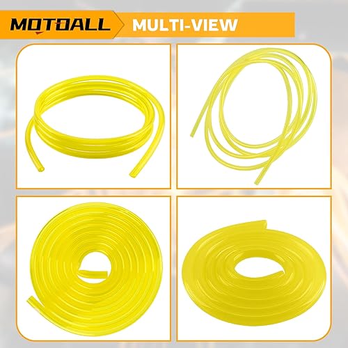 Miniatura 6 de MOTOALL Manguera de línea de combustible de 4 tamaños, 4 pies para motosierra Poulan Craftman Common Weedeater 2 ciclos cortacésped cortadora de