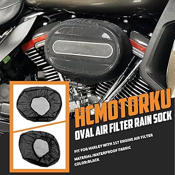 Amazon | HCmotorku バイク レインソックス エアクリーナー