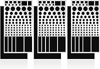 Vista 8 de FLANCCI Adhesivos de bloqueo de luz LED, calcomanías de atenuación de luz, (2 hojas), hojas de atenuación (2 hojas 80%)