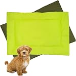 Downtown Pet Supply Two-Toned Waterproof Comfort Crate Mat Beds for Indoor/Outdoor Use (Light and Dark Pink, X-Large)