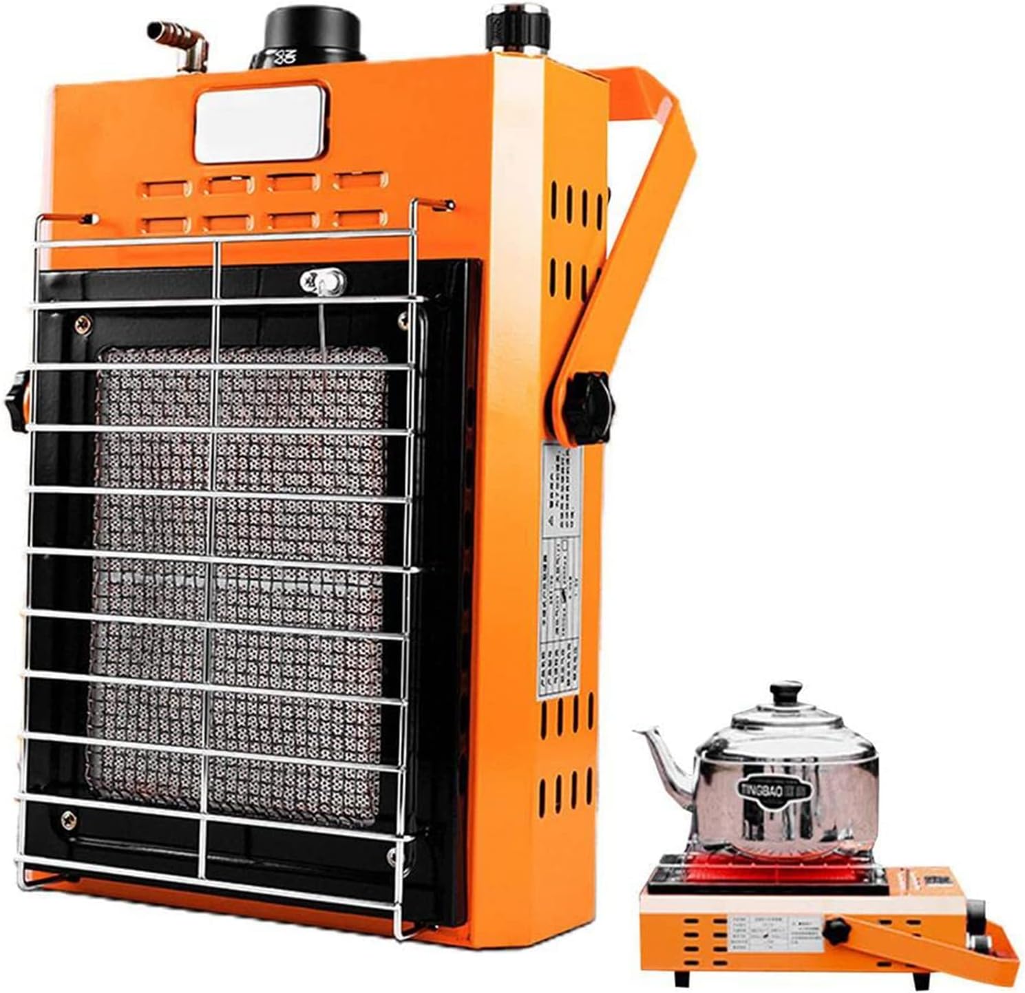 Butane Gas Heater, 3.5Kw Portable Gas Heater for Camping