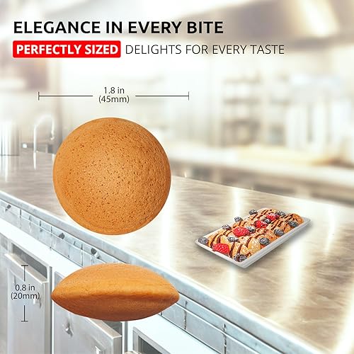 Miniatura 6 de ALDKitchen Mini fabricante de panqueques holandés | Máquina para hacer panqueques | Acero inoxidable | Antiadherente | 110 V (25 piezas)