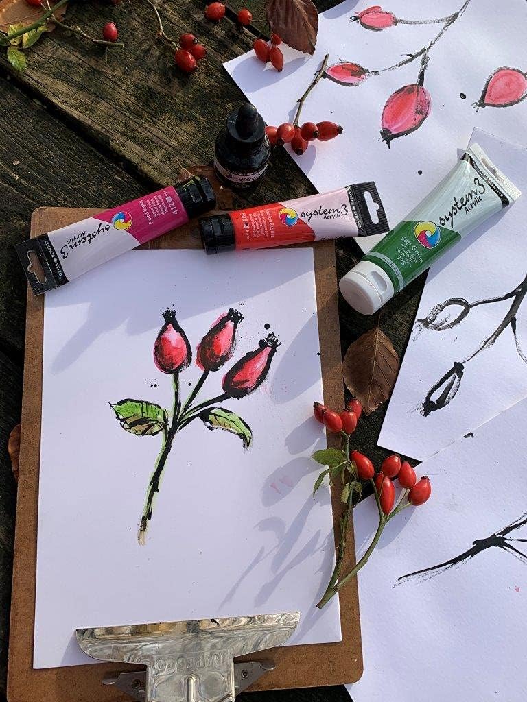 Daler Rowney System3 10-Tube Acrylic Paint Set for Adults - Acrylic Painting Supplies for Artists and Students - Acrylic Paints for Murals Canvas and More - Art Paints for Any Skill Set