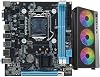 LGA 1150 Gaming Motherboard 4 USB2.0 DDR3 1600MHz M.2 NVMe NGFF SATA3.0 6Gbps PCIe X16 RJ45 100Mbps LAN HDMI Micro ATX Motherboard for I3 I5 I7 for Xeon E3 V3