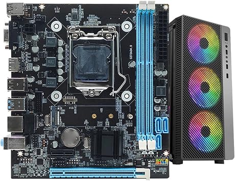 LGA 1150 Gaming Motherboard 4 USB2.0 DDR3 1600MHz M.2 NVMe NGFF SATA3.0 6Gbps PCIe X16 RJ45 100Mbps LAN HDMI Micro ATX Motherboard for I3 I5 I7 for Xeon E3 V3