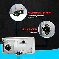 Vista 5 de Conjunto de luces antiniebla para 2007 2008 2009 2010 2011 2012 2013 2014 2015 Chevy Silverado Kit de reemplazo para 2007-2013 Avalanche, 2015-2020