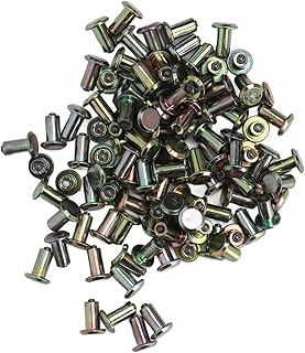 CarbideTire Studs Stud Screw,100PCS 12mm Non Slip Durable Snow Driving Tire Spikes Accessories for Car Truck Bicycle Boot Motorcycle ATV SUV