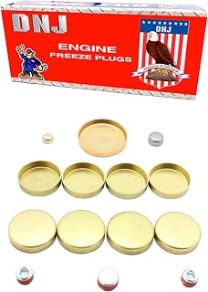 DNJ FPS3125 Freeze Plug Set (Brass) for 87-06 Chevrolet, GMC, Oldsmobile, Isuzu 4.3L V6 OHV Naturally Aspirated