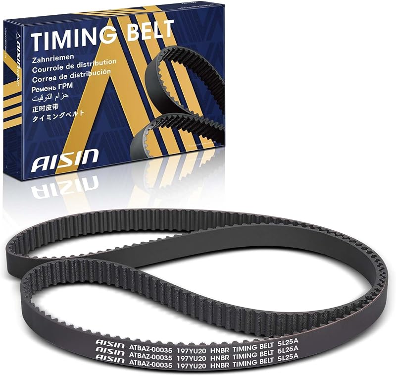 AISIN AFTERMARKET ATBAZ-00035 Timing Belt 62.05" Length | Compatible with Honda Accord, Crosstour, Odyssey, Pilot, Ridgeline, Acura MDX, RDX, RLX, TL, TLX, TSX - 3.0L 3.2L 3.5L 3.7L