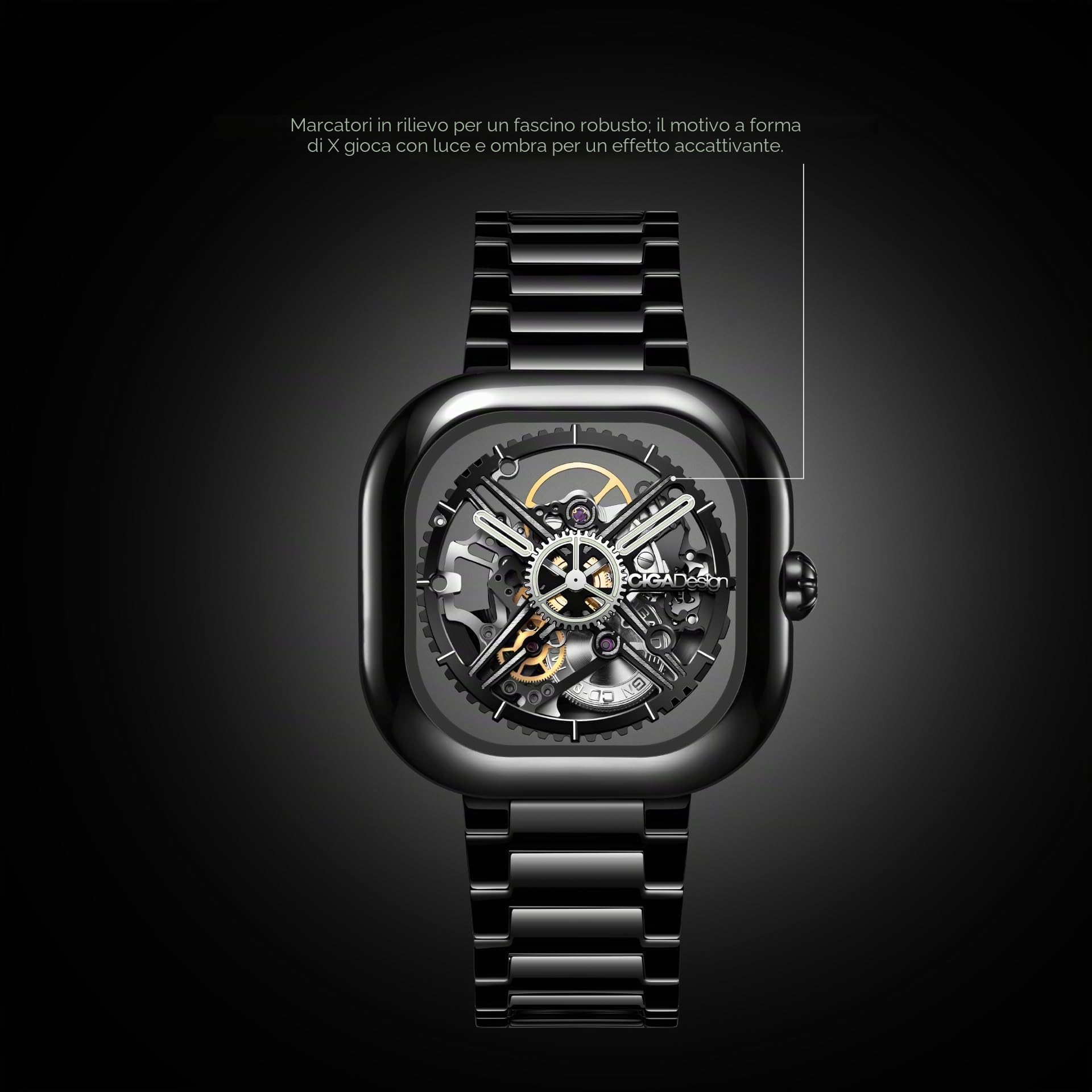 CIGA Design Y Series Eastern Jade Orologio Meccanico Automatico