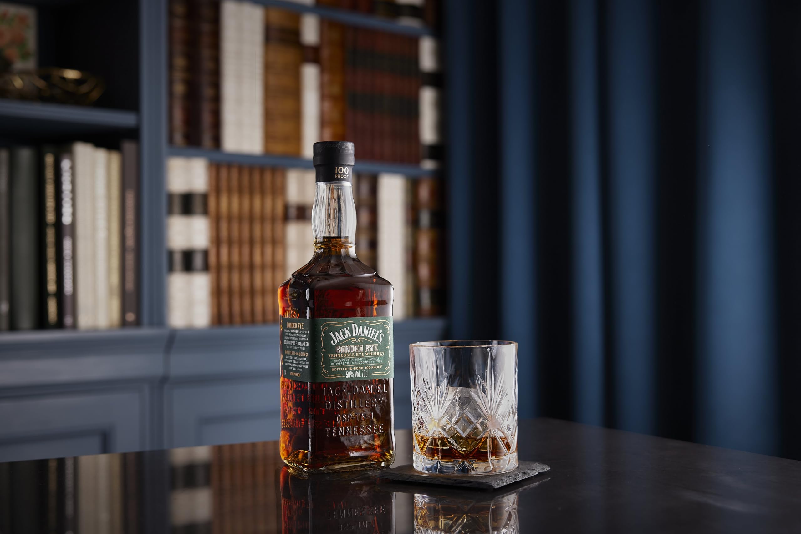 Jack Daniel's Bonded Rye Tennessee Rye Whiskey, 50% Vol Alcohol, 700 ml