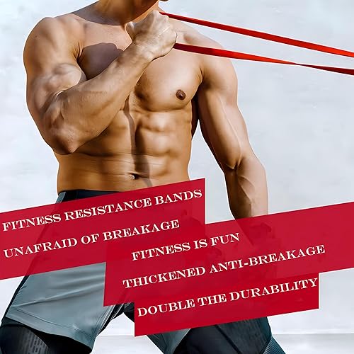 Miniatura 8 de Pull Up Assistance Bands - Resistance Bands Set - Multi-Level Resistance, Fitness Band, Full Body Training, Suitable for Exercise and Physical