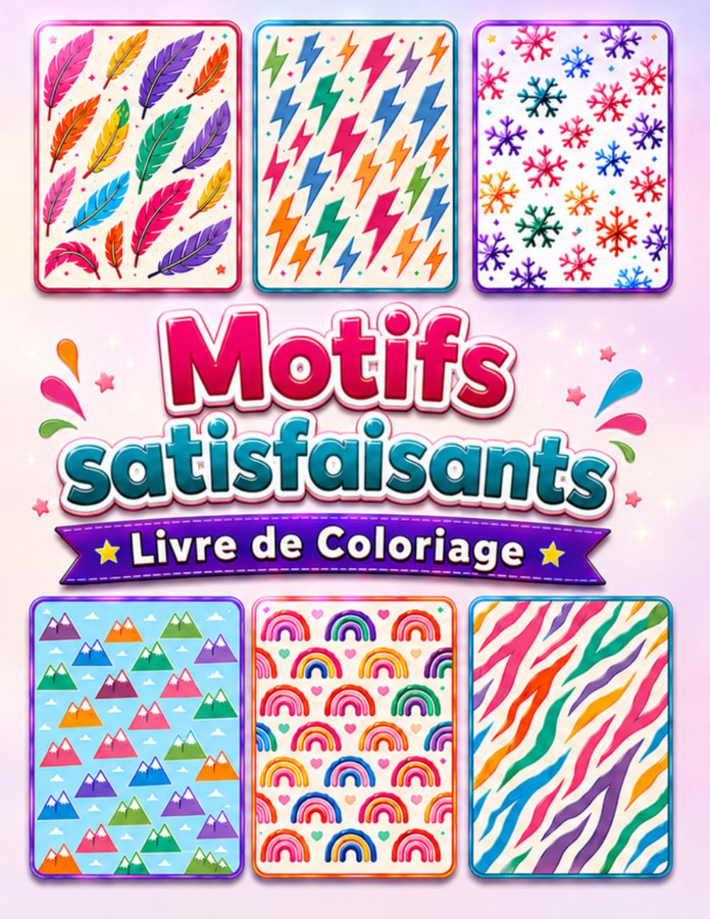 Motifs satisfaisants | Livre de Coloriage: Designs simples et relaxants pour la détente et la réduction du stress