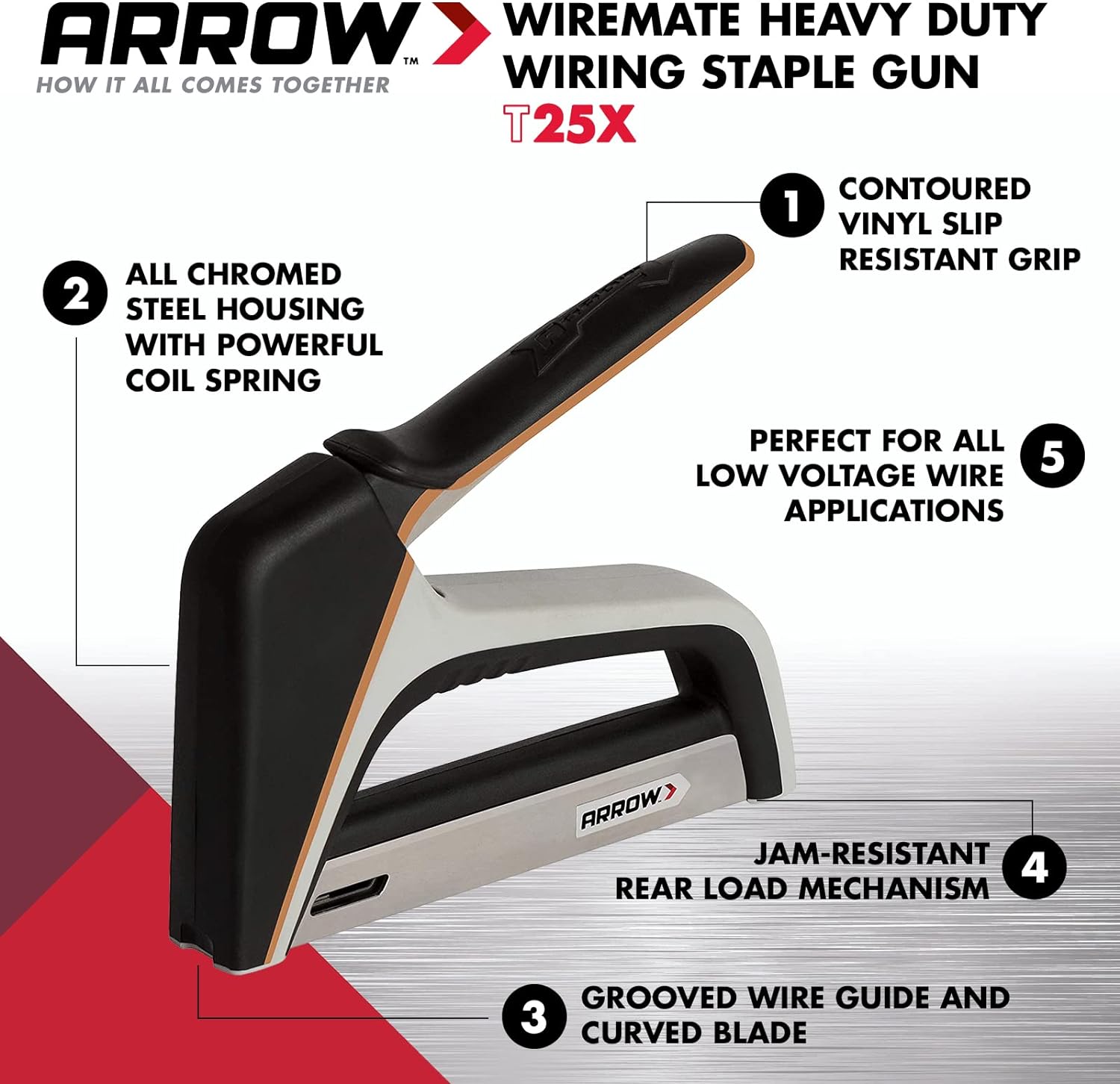 Arrow T25X features diagram