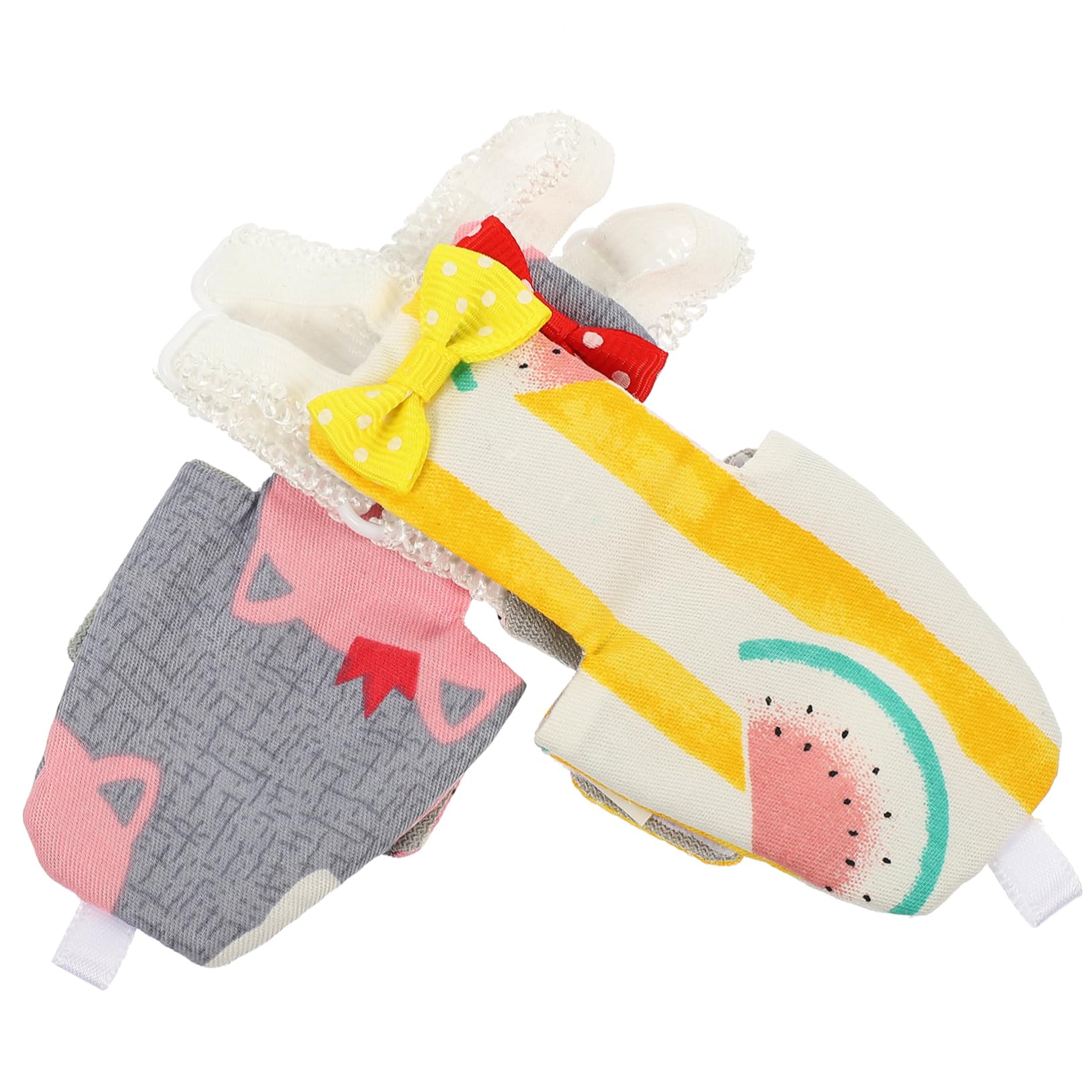 YARNOW 2 Piezas Disfraz De Mascota Voladora Ropa De Agapornis Pipí De Pájaro Pañales De Paloma Estera De De Loro Periquito Pañal Pañales para Cacatúas Vuelo Pantalones De Pájaro Viajar