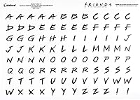 Vista 7 de Friends Gadget Calcomanías - 4 hojas de calcomanías extraíbles impermeables para laptop