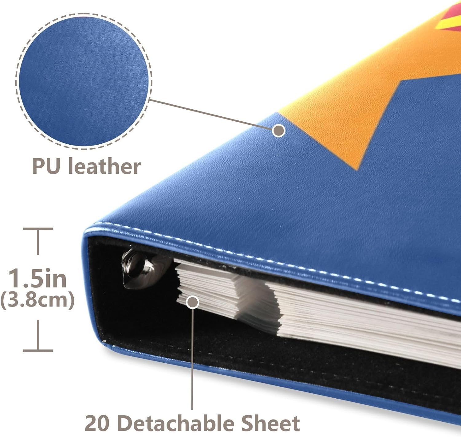 Photo Album Binders Book Photo Album Self Adhesive (user) 4x7 Arizona State Flag (usa)