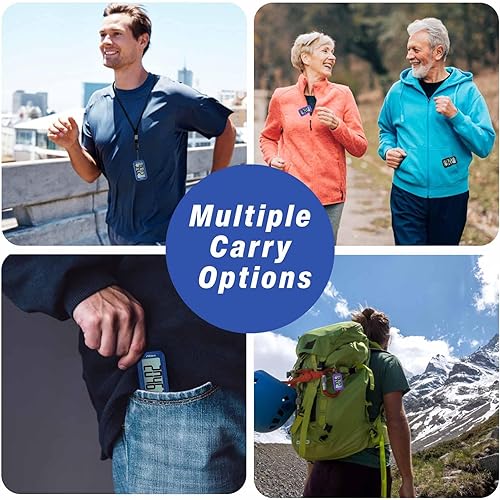 Miniatura 7 de Podómetro para caminar, podómetro súper portátil con precisión para niños, mujeres y personas mayores, contador de pasos 3D para caminar, rastreador