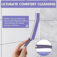 Vista 7 de Cepillo de limpieza para huecos de hendiduras, cepillo de limpieza para espacios pequeños, cepillo de limpieza de hendiduras finas y de larga