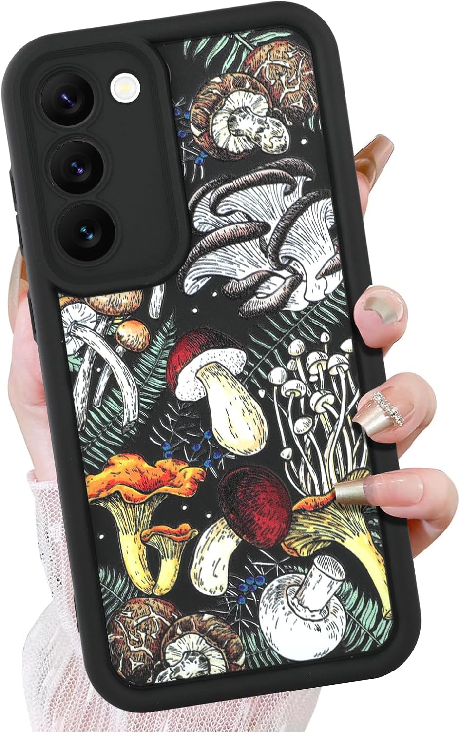 KANGHAR Case For IPhone 12 Case, Cute Mushroom