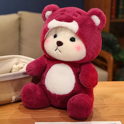 Ryttir Peluche de oso grande de 15.7 pulgadas, 15.7 pulgadas, almohada de oso de peluche suave para niños y adultos, regalo perfecto para