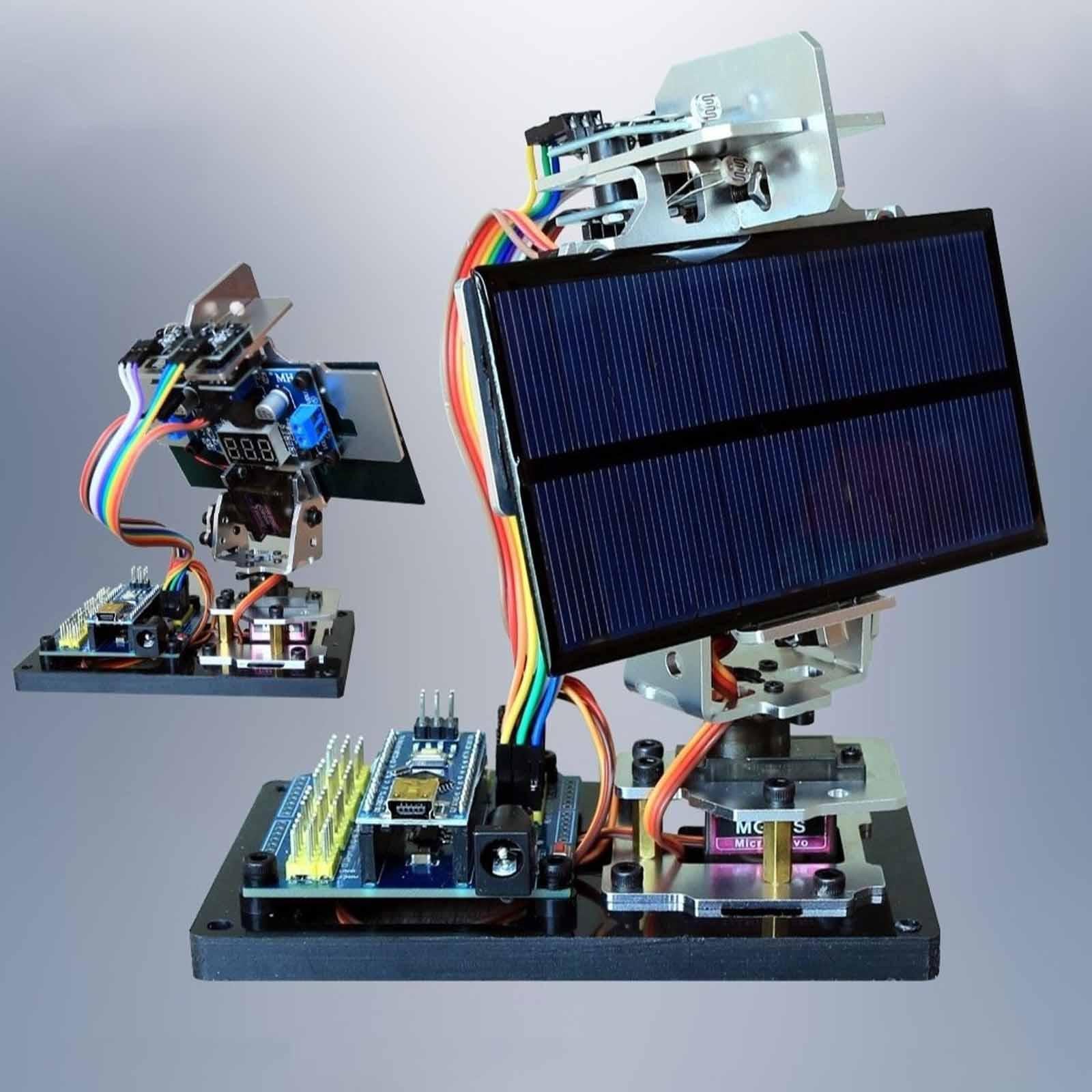 Almencla Modell für Intelligente Solarnachführung – EIN Wissenschaftliches Spielzeug Zum Selbstzusammenbauen für EIN Schulprojekt