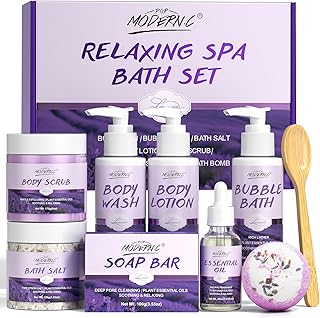 Set de regalo relajante de baño para mujeres,...