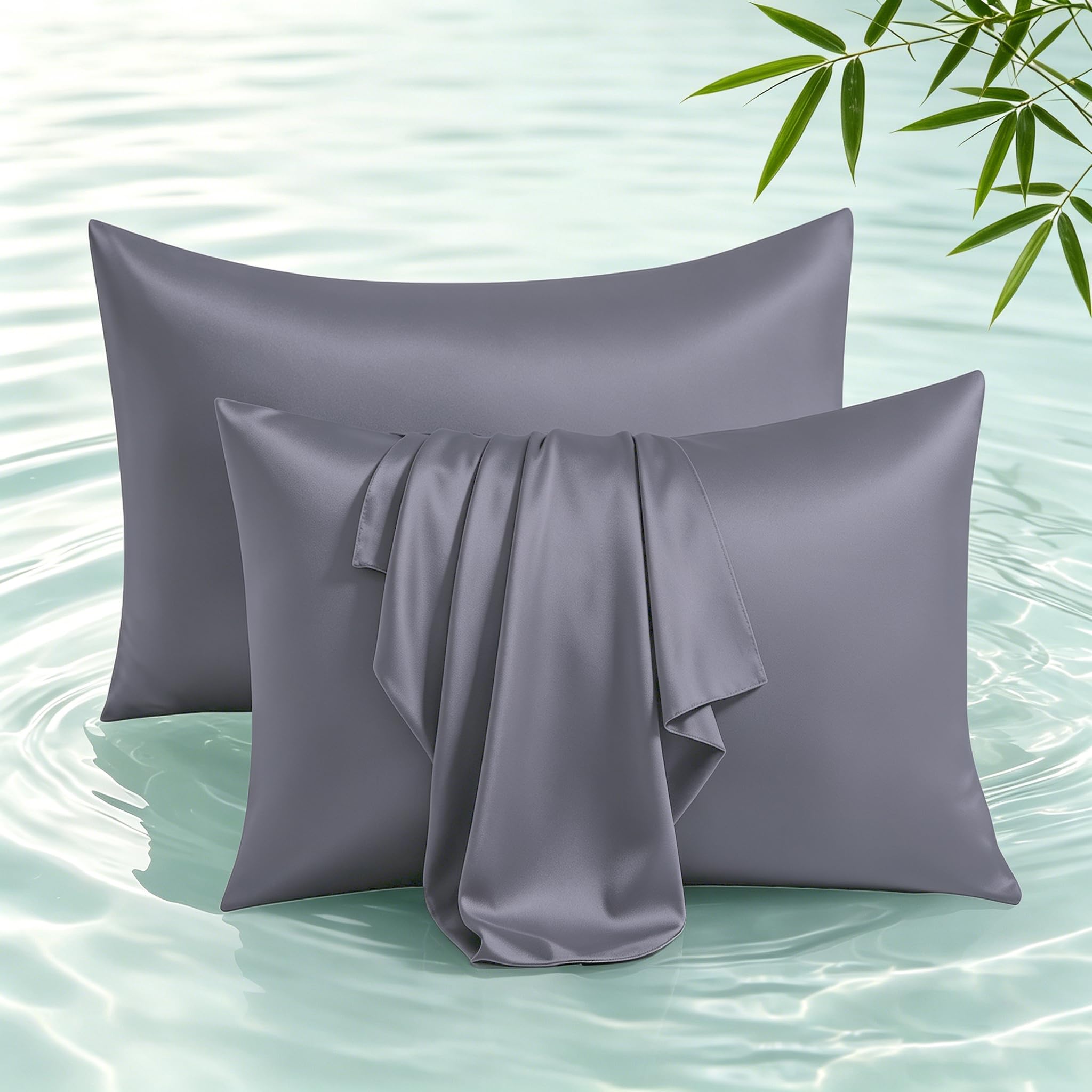 Bamboo Viscose Zipper King Pillowcases