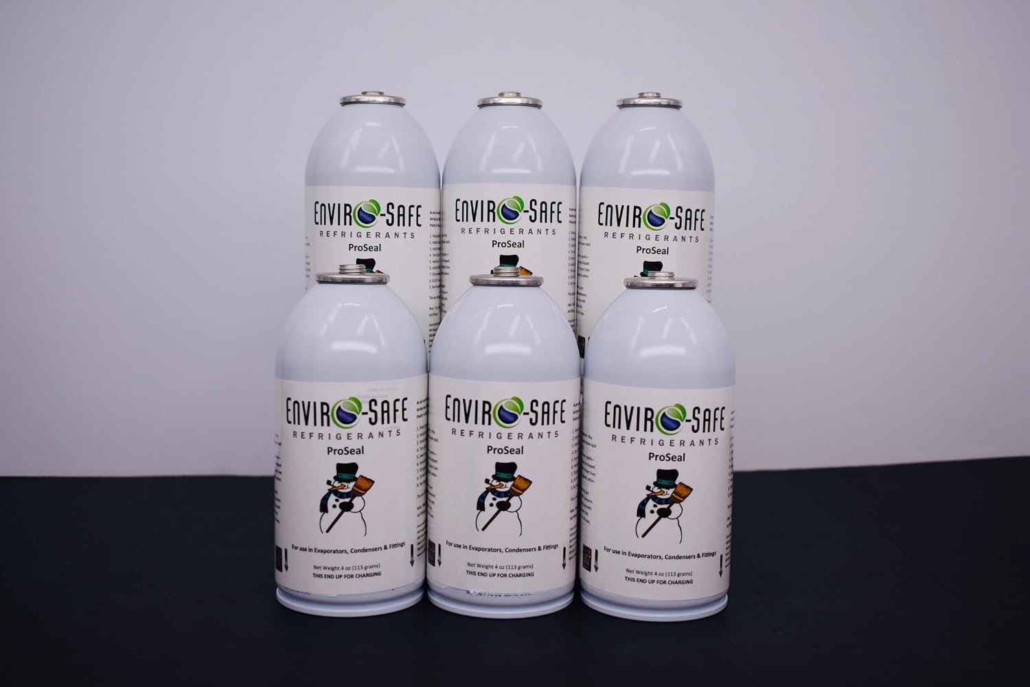 ENVIRO-SAFE ProSeal-A/C Additive-Mobile A/C Leak Sealer-6pk-4oz-Cans Only