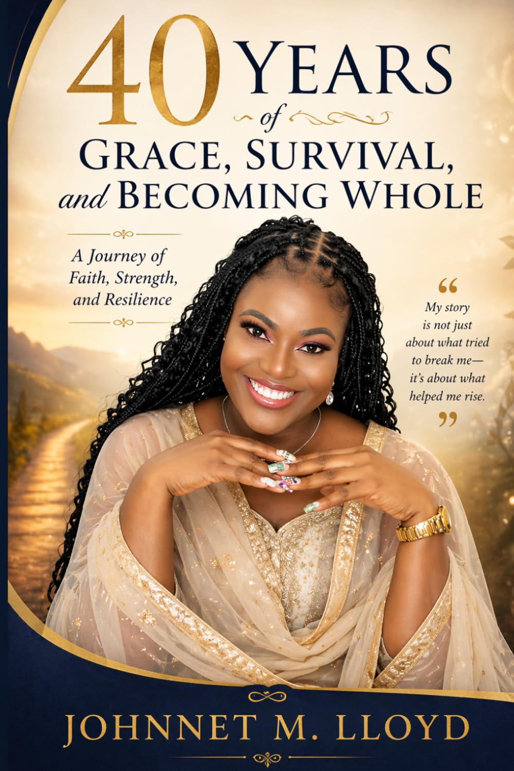 40 YEARS OF GRACE, SURVIVAL, AND BECOMING WHOLE: A Journey of Faith, Strength, and Resilience