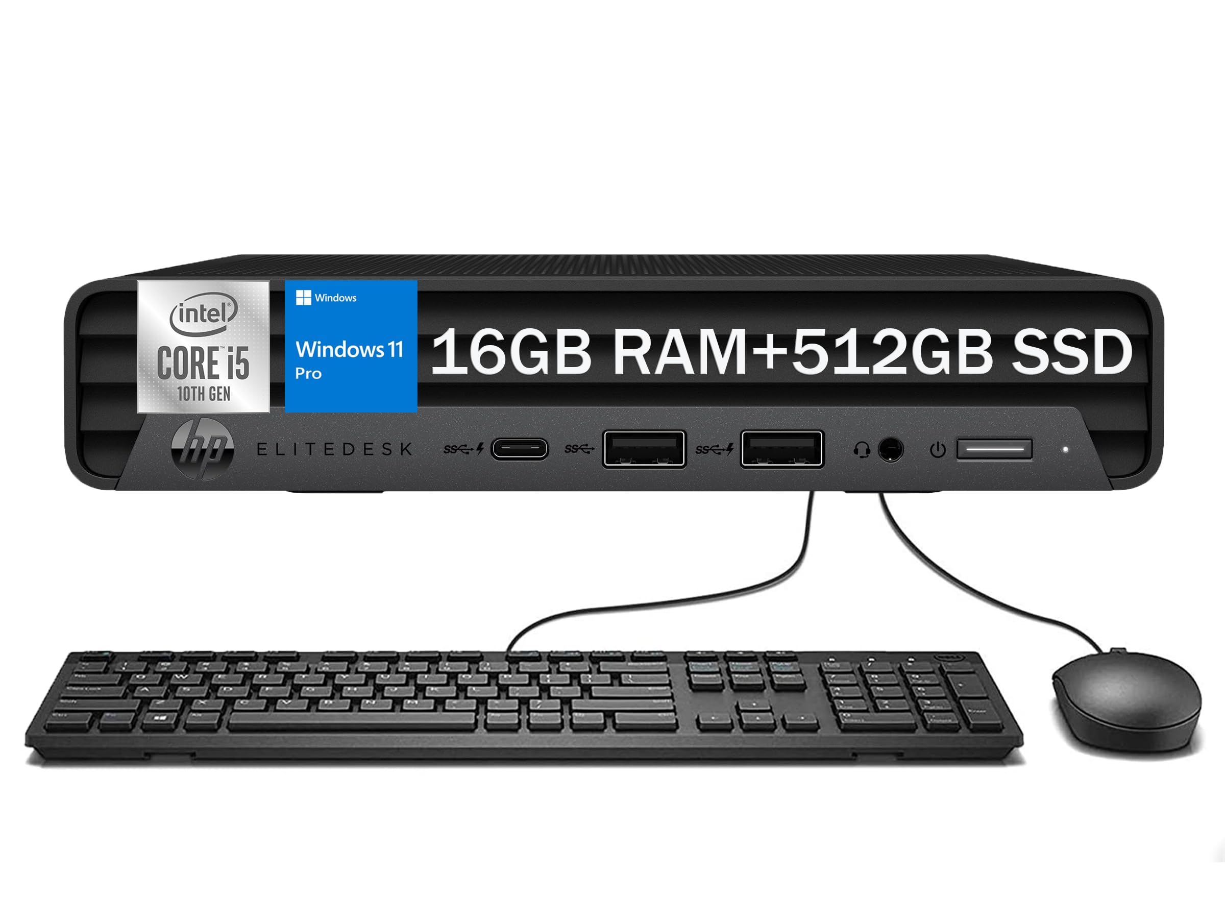 Amazon.com: HP EliteDesk 800 G6 Mini PC Desktop Win 11 Pro, Intel