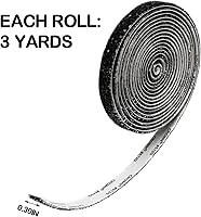 Vista 4 de Cintas de resina con diamantes de imitación de 3 yardas, cinta autoadhesiva de diamantes de imitación, tiras de cristal, rollo de resina