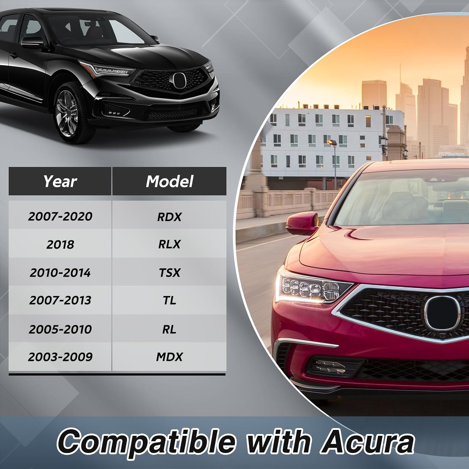 Auto Transmission Filter with O-ring (with Transmission Oil-fluid Cooler O-rings）Compatible with Acura RDX RLX TSX TL/Honda Odyssey Accord CR-V Civic Pilot Replace#: 25450-P4V-013