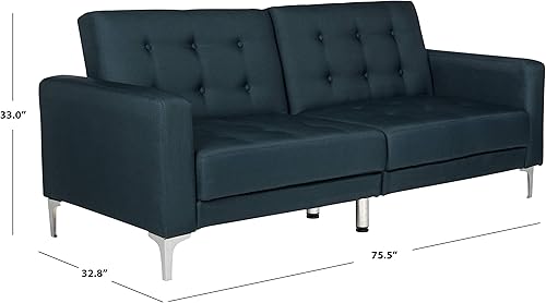 Miniatura 13 de Safavieh Livingston Collection Soho - Sofá cama plegable copetudo naranja Naranja,marino,https://www.amazon.com/dp/undefined