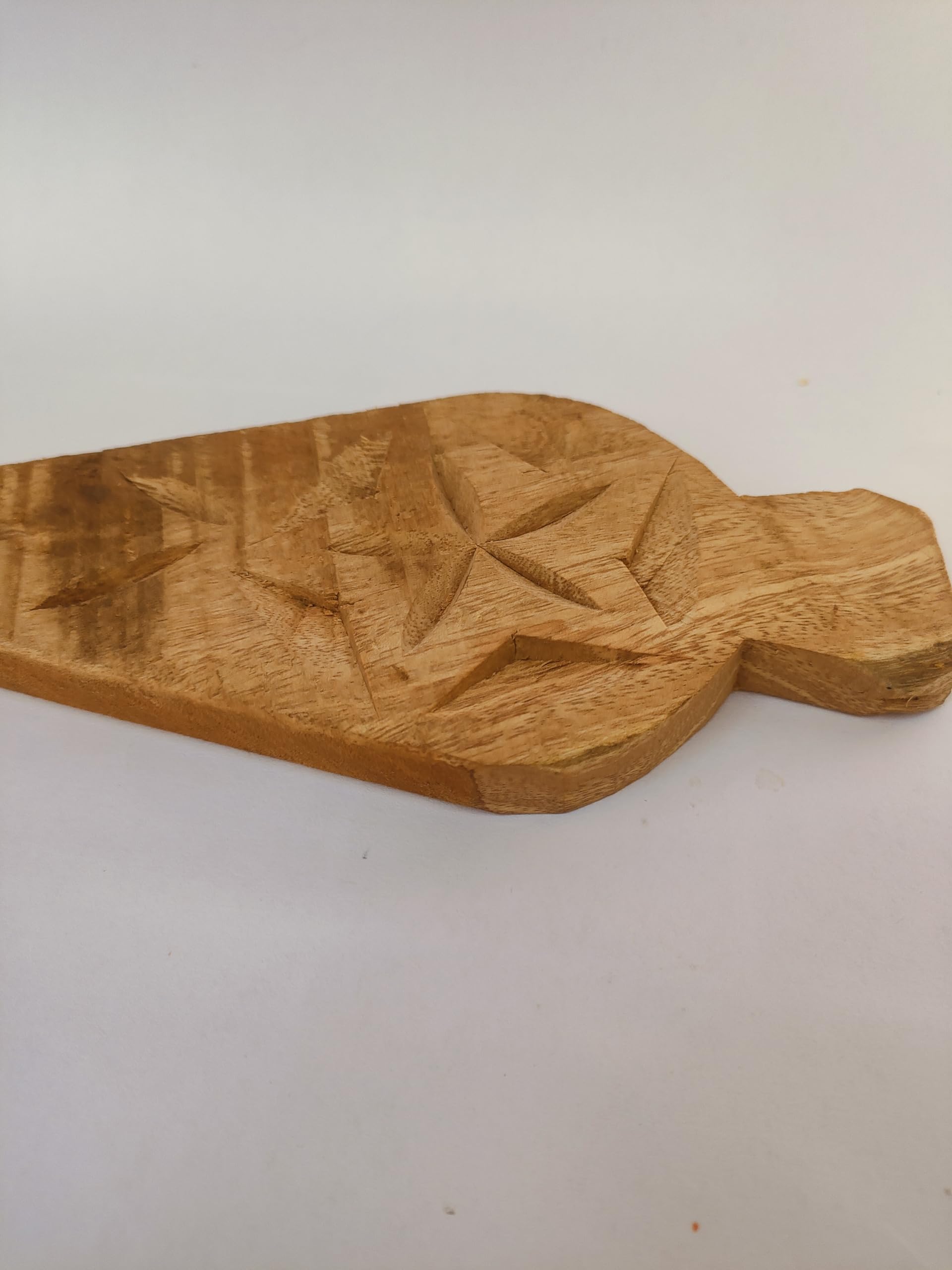 Buy Wooden Thekua Mould, Traditional Cookie Press, Handcrafted
