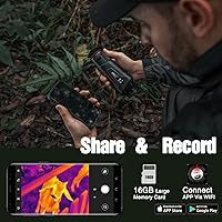 Vista 6 de TK Series Thermal Vision Monocular for Night Hunting - Compact Camera for Wildlife Viewing, Hunting & Outdoor