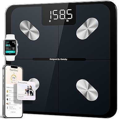 Etekcity Smart Scale for Body Weight, Bathroom Digital Weighing Scale with BMI