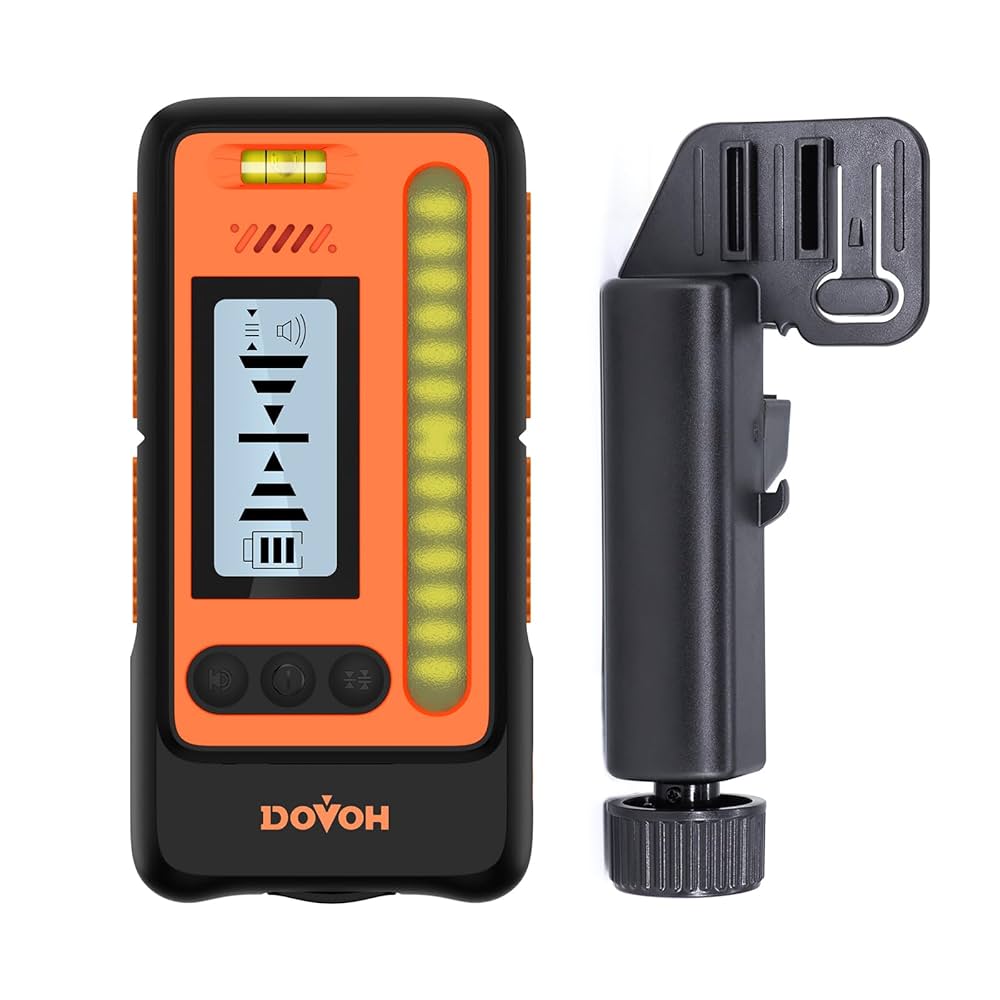 Amazon.co.jp: DOVOH レーザー墨出し器専用受光器、グリーン