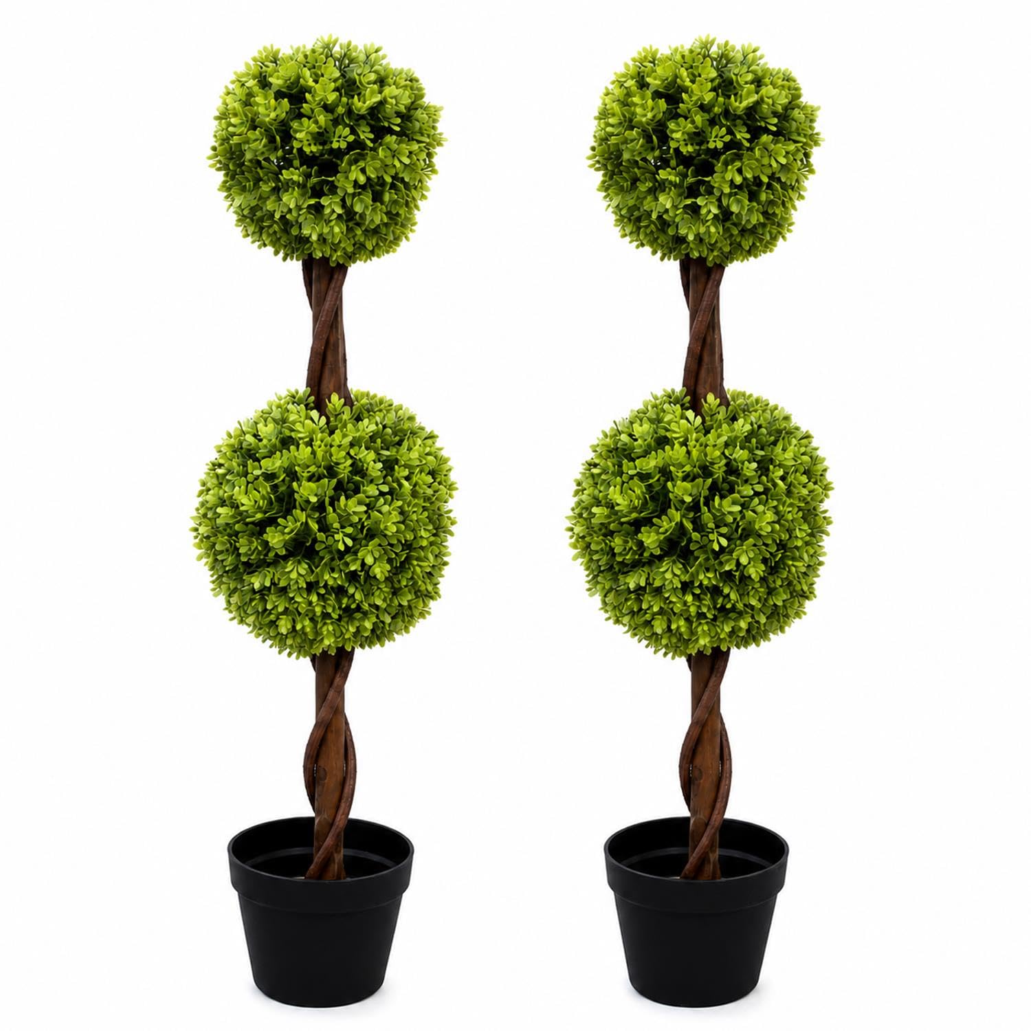 Leaf Artificial Boxwood Ball Trees