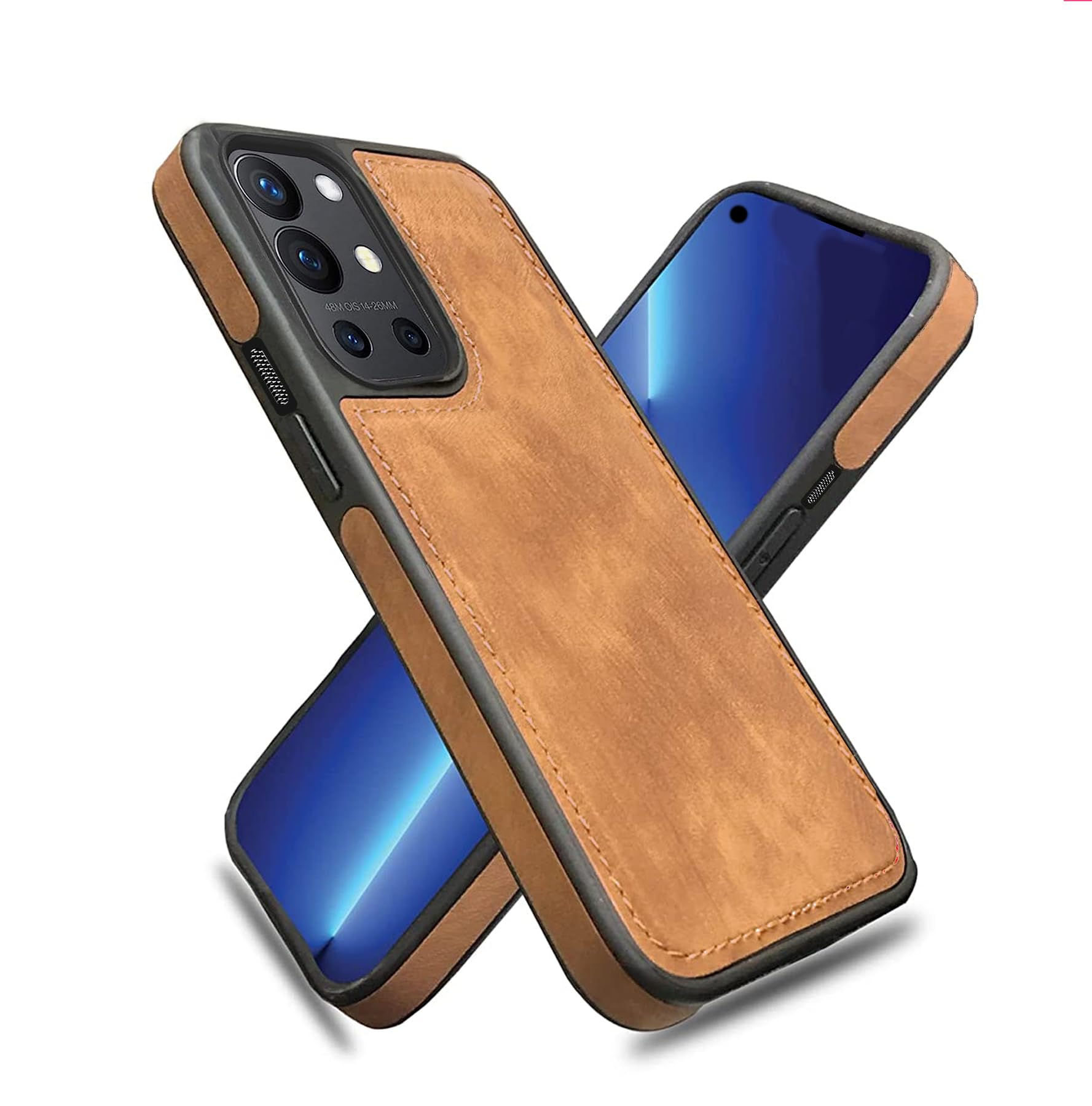 A rtistque Premium Pu Leather Back Cover Case for Oneplus 9R / Oneplus 8T | Drop Protection | Raised Camera Edges - Brown (B0C7QNZJM9) Amazon Price History, Amazon Price Tracker